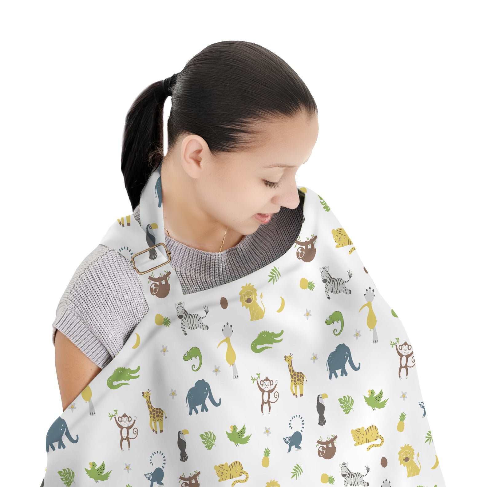 New Organic Cotton Nursing Cover | Breast Feeding Apron