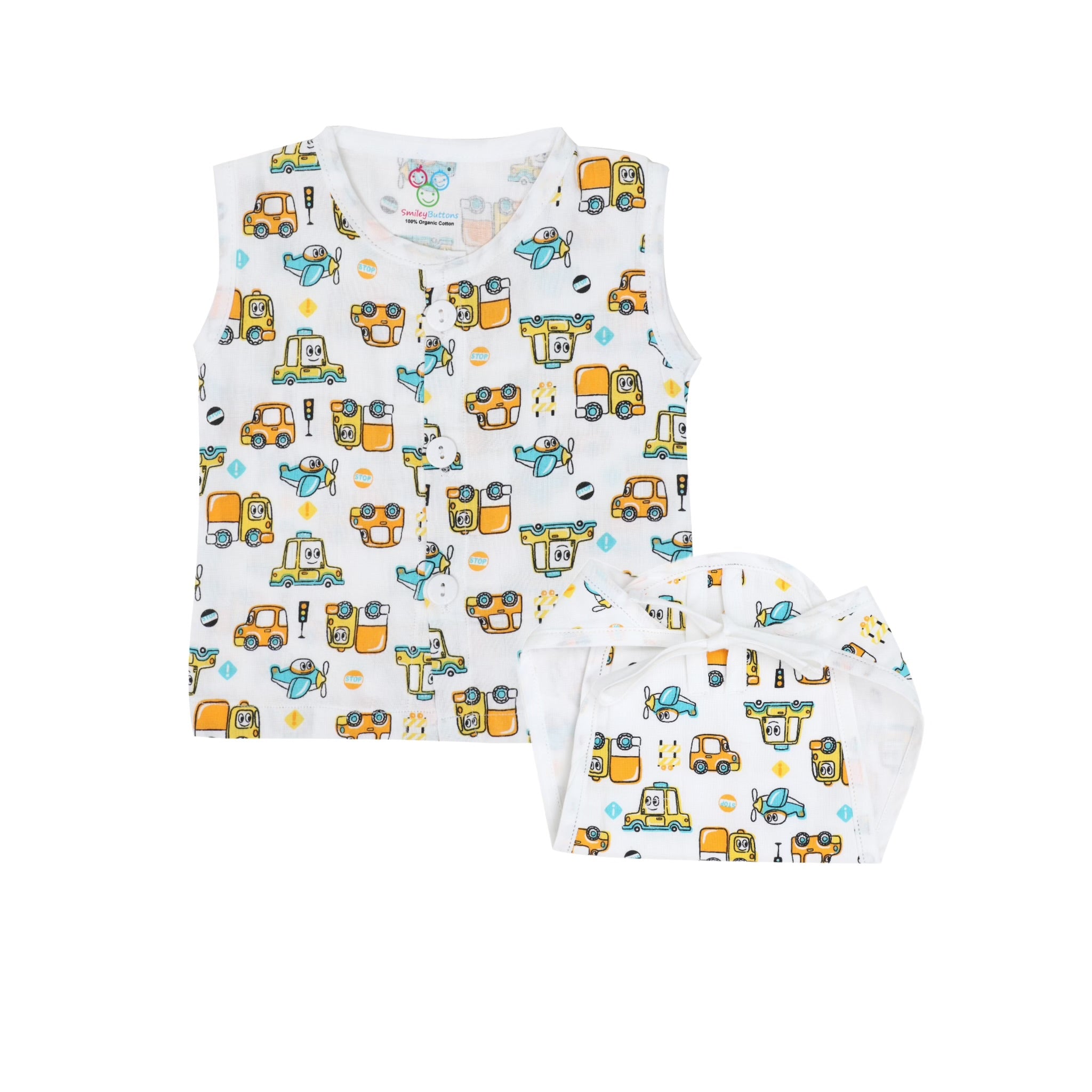 New Muslin Jabla & Nappy