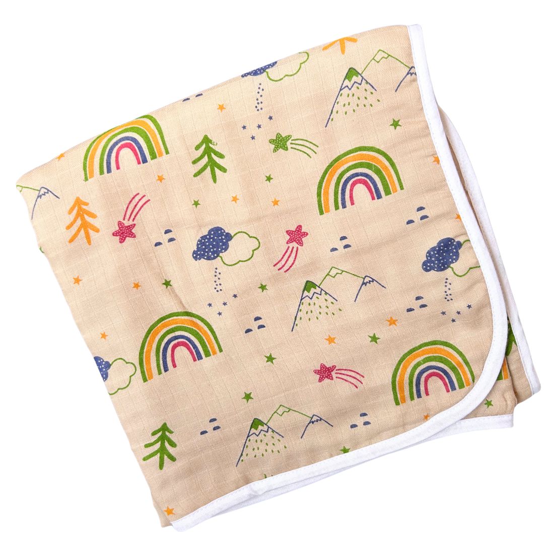 Organic Muslin Blanket | Holding Sheet