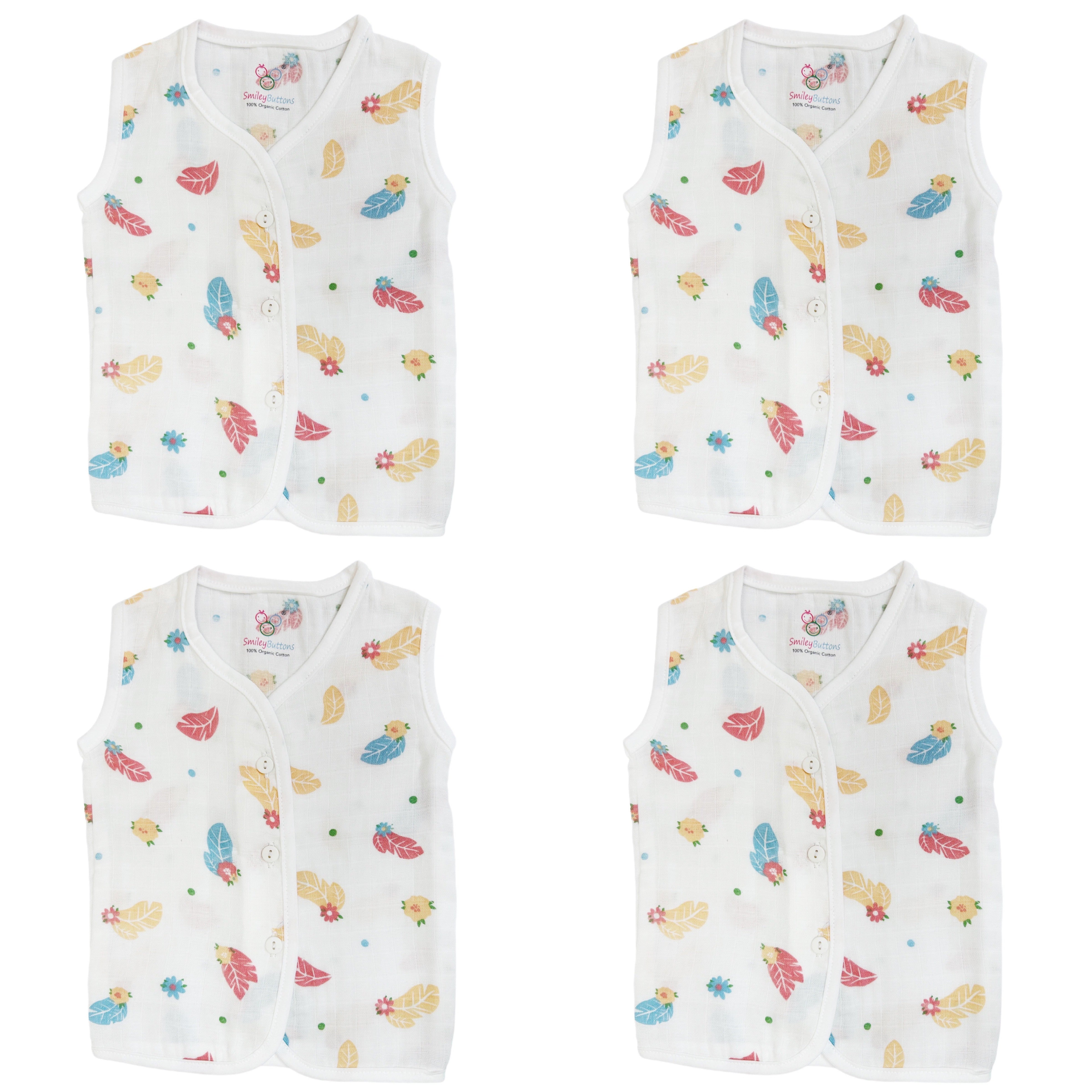 SALE - Organic Muslin Jabla - Pack of 12