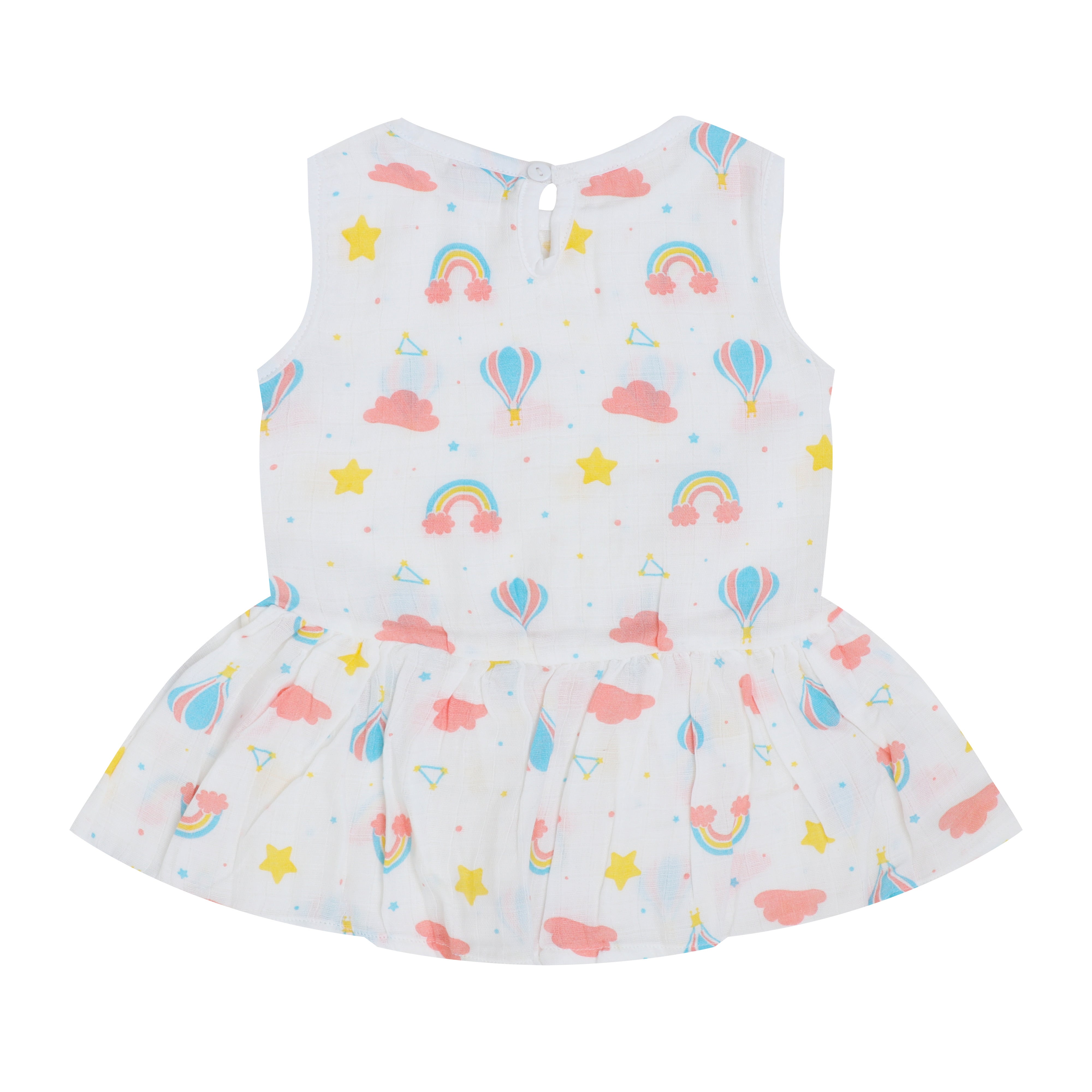 New SALE - Organic Muslin Baby Frock