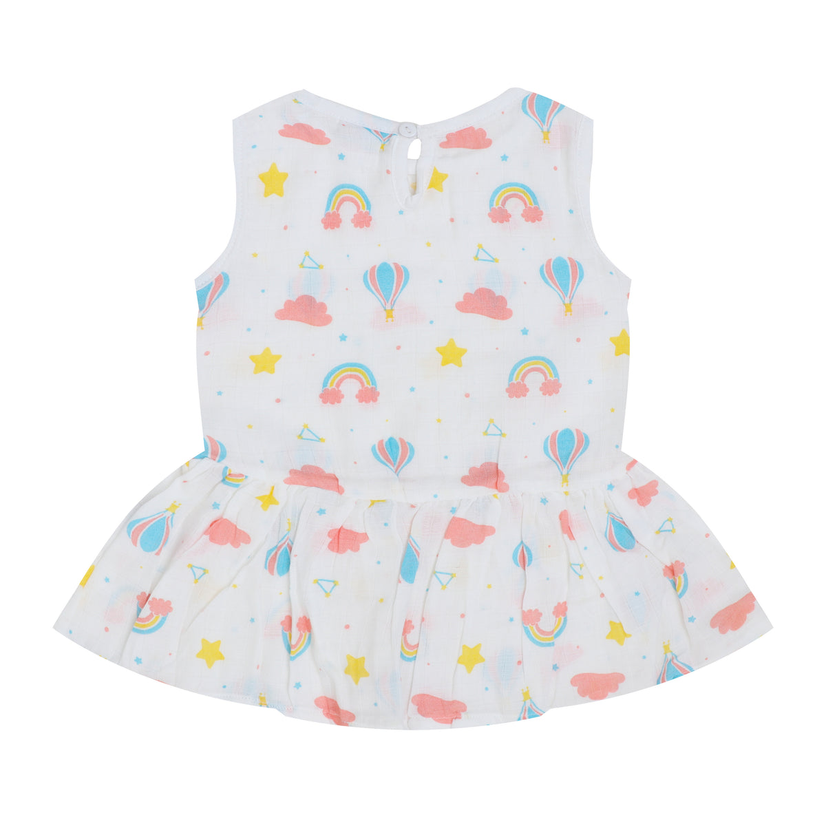 New SALE - Organic Muslin Baby Frock