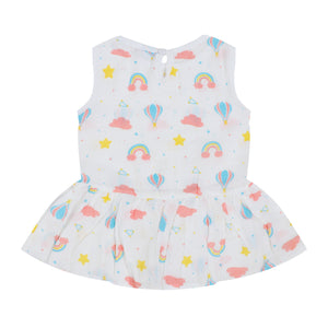 New SALE - Organic Muslin Baby Frock