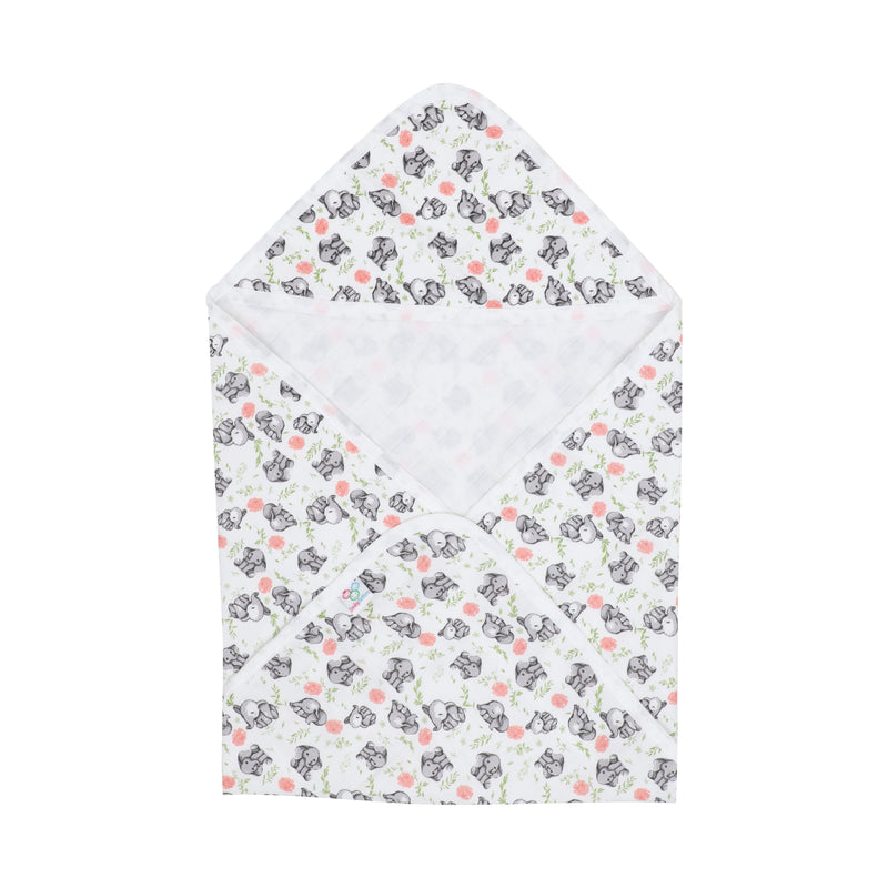 New Muslin Hooded Towel | Muslin Wrap