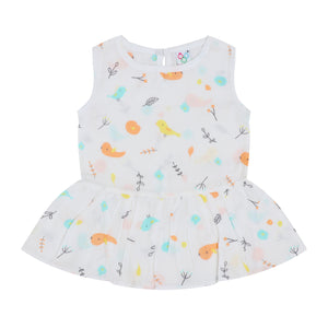 New SALE - Organic Muslin Baby Frock