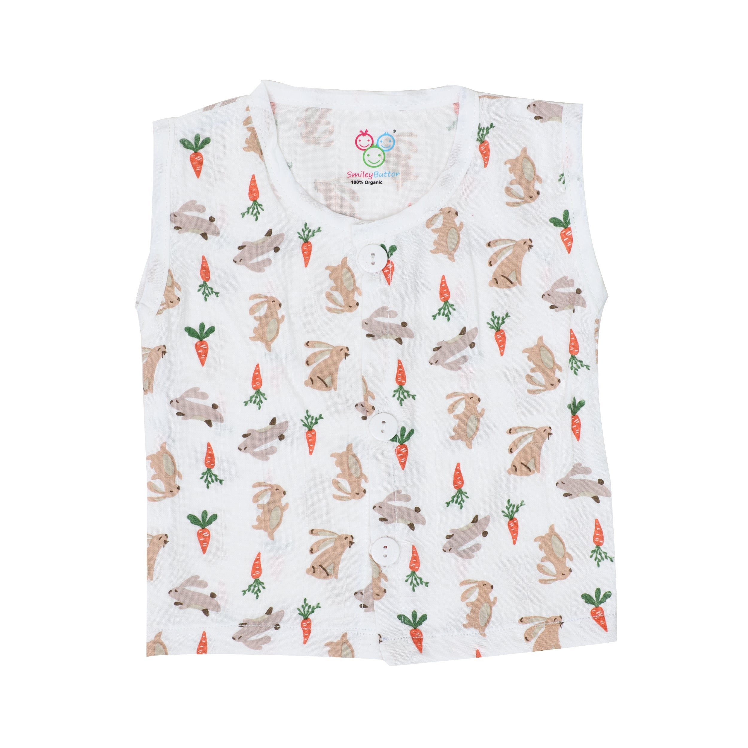 Organic Muslin Jabla - Cuddle Bunny