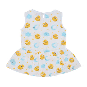 New SALE - Organic Muslin Baby Frock