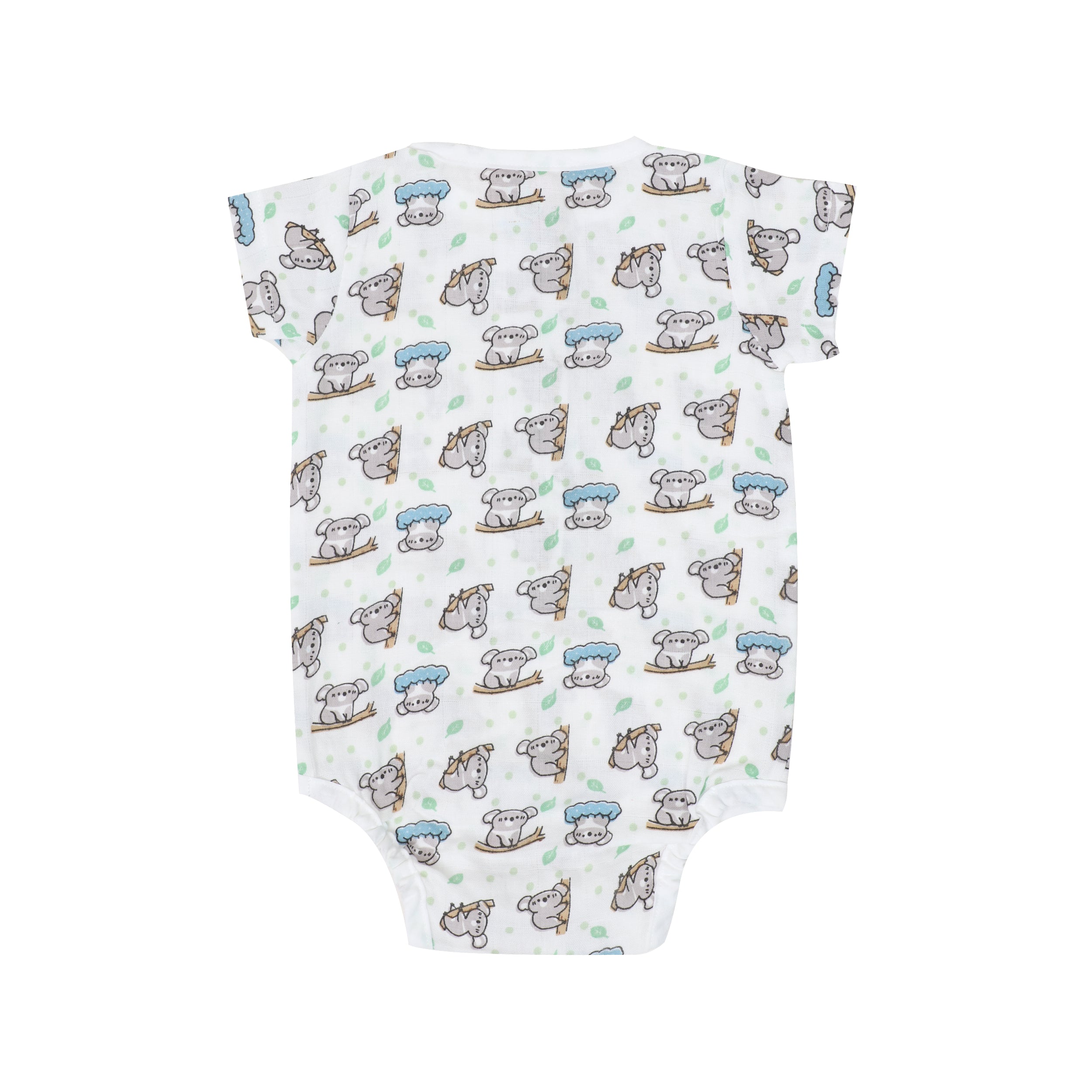 Muslin Bodysuit with Cap - Koala Kuddles