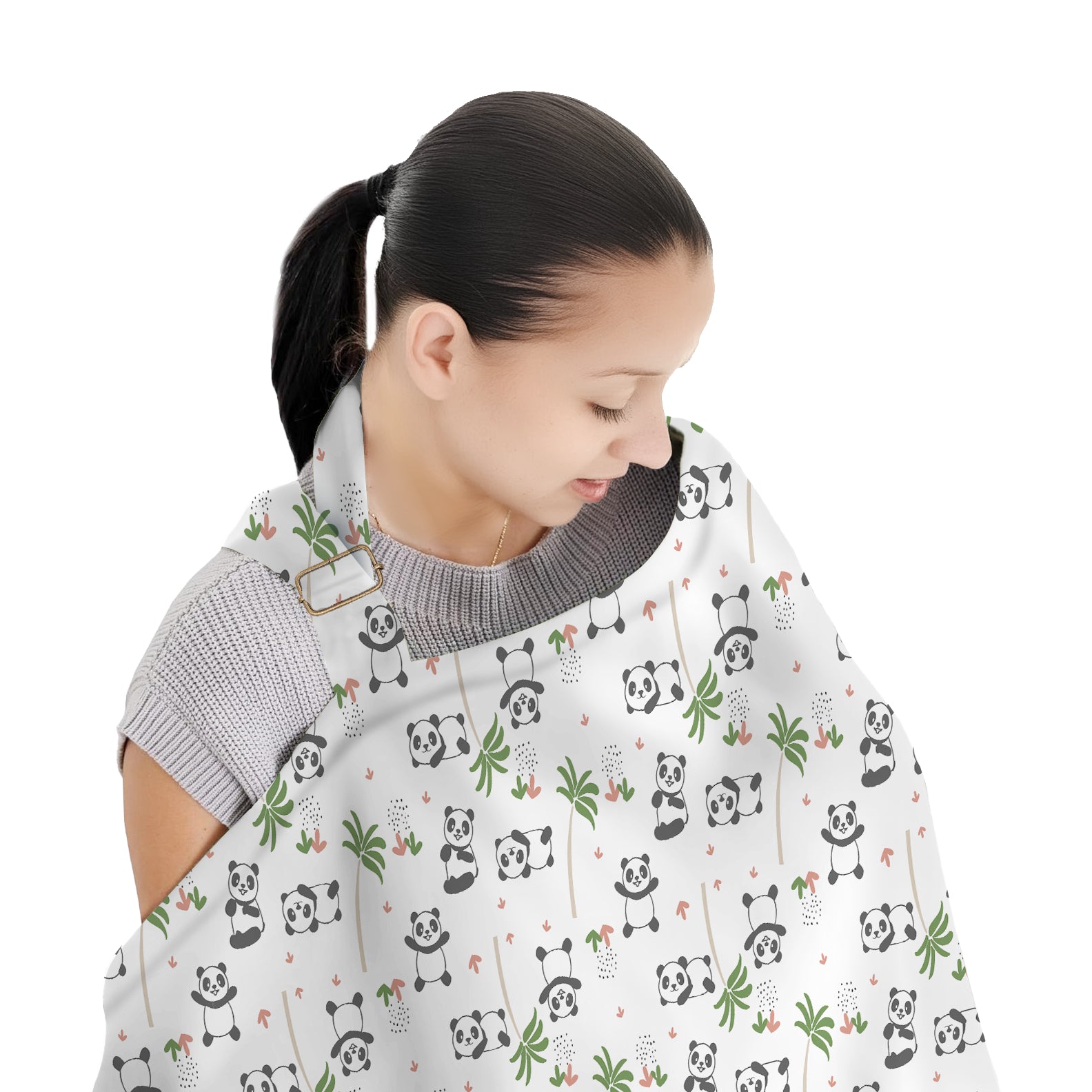 New Organic Cotton Nursing Cover | Breast Feeding Apron