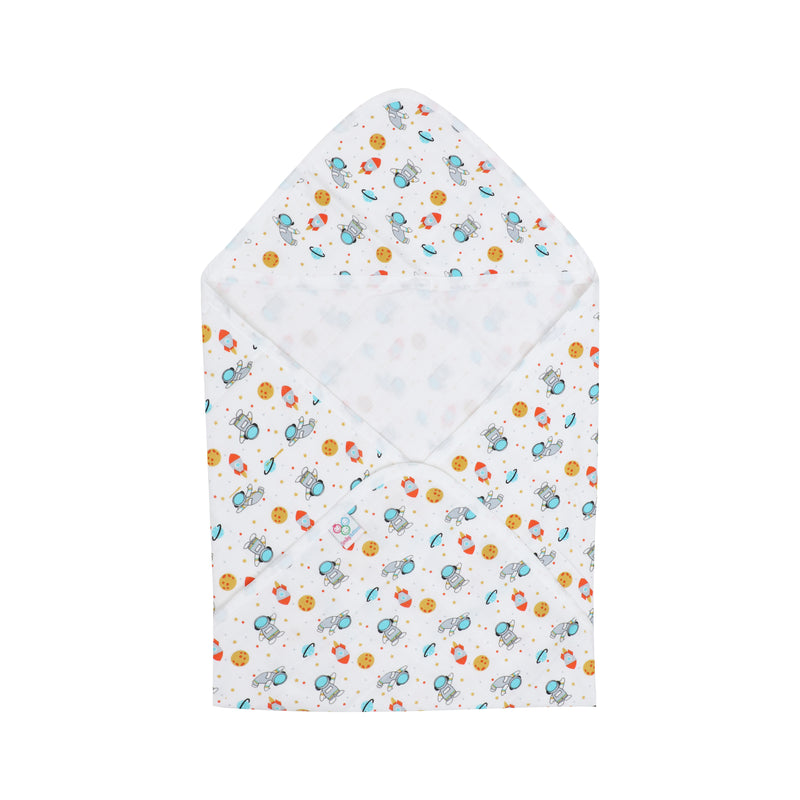 New Muslin Hooded Towel | Muslin Wrap