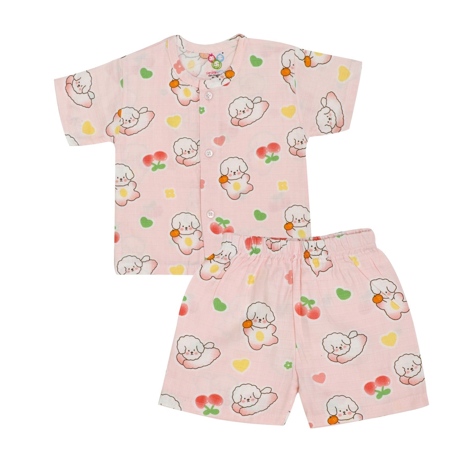 New Muslin Jabla Set - Top & Shorts