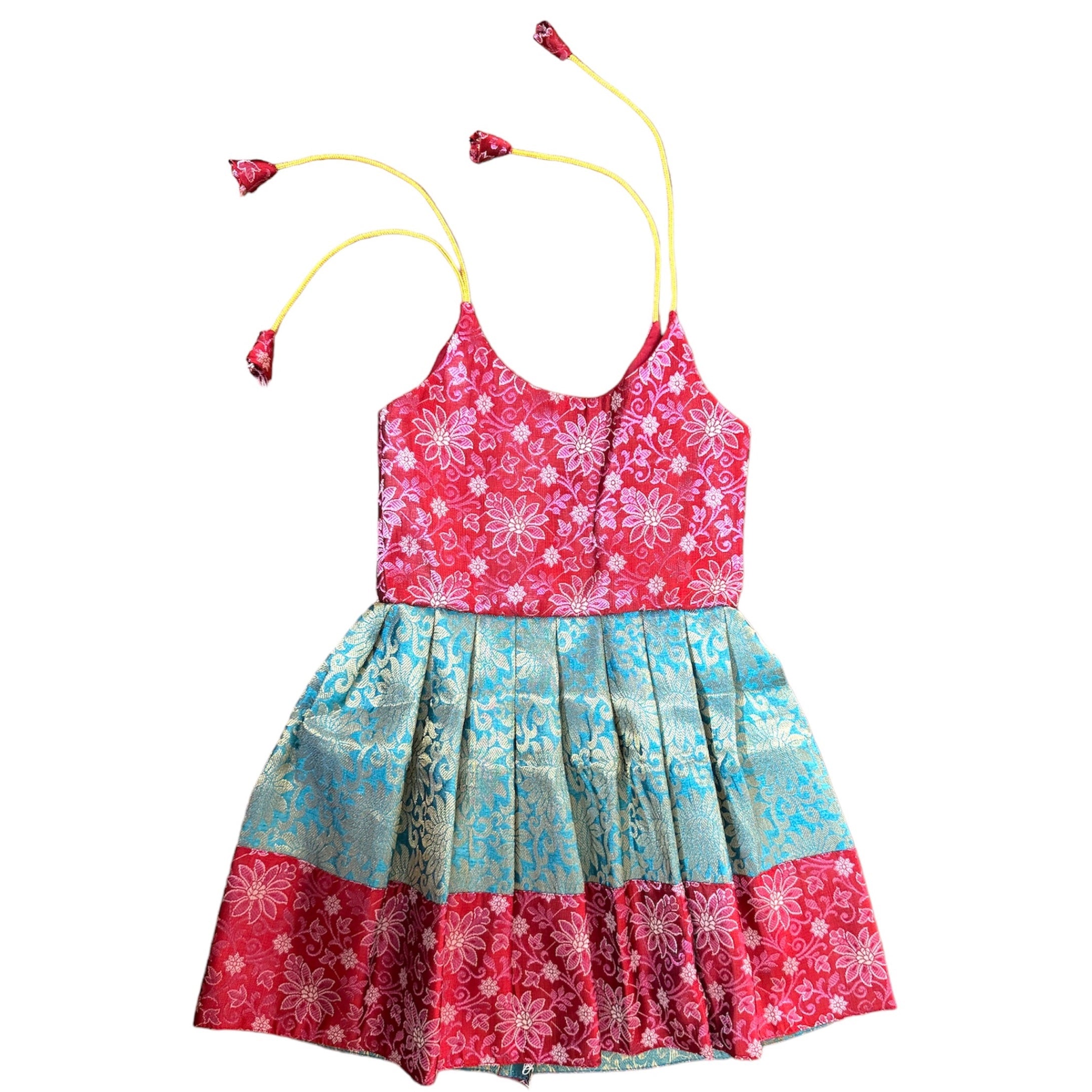 Festive Sale | Ethnic Frock - Knotted - Blue