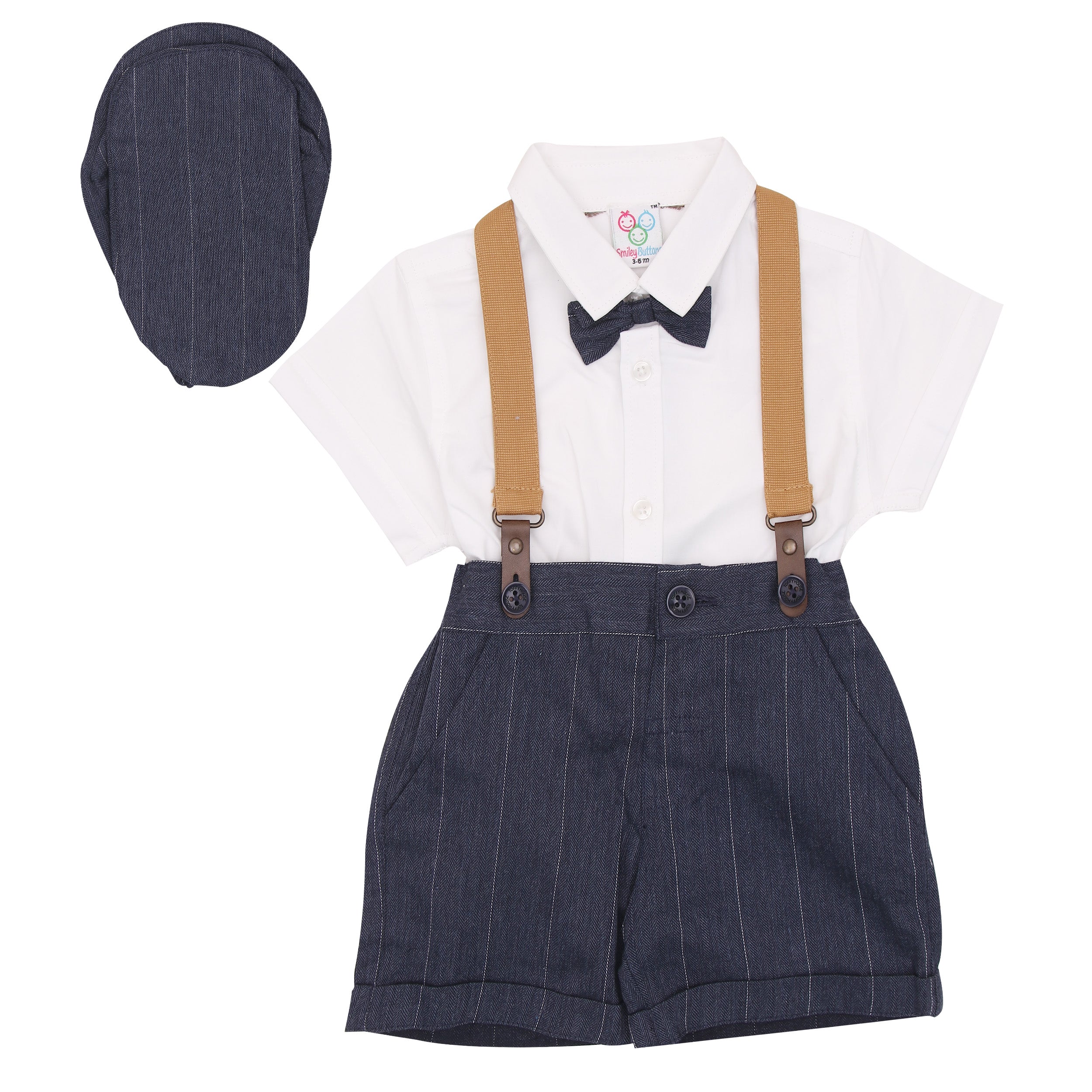 New SALE | Cotton | Classic Suit with Cap