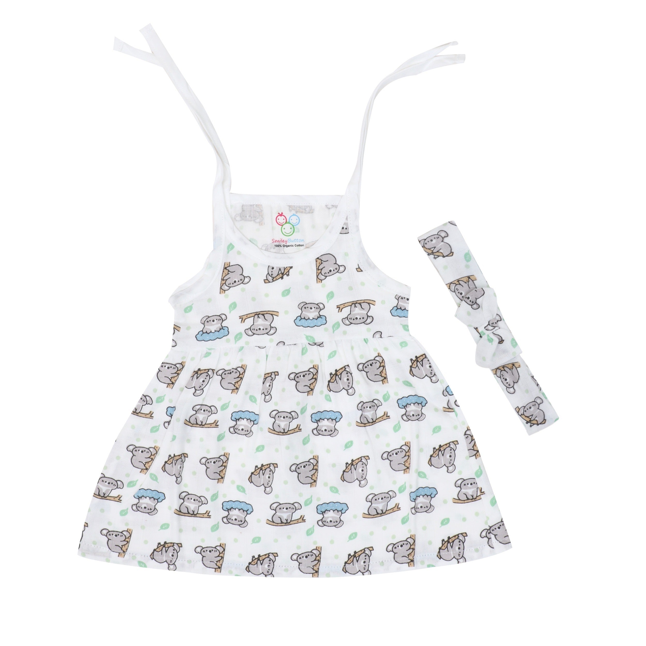 Muslin Frock Jabla With Bow - Kola kuddles