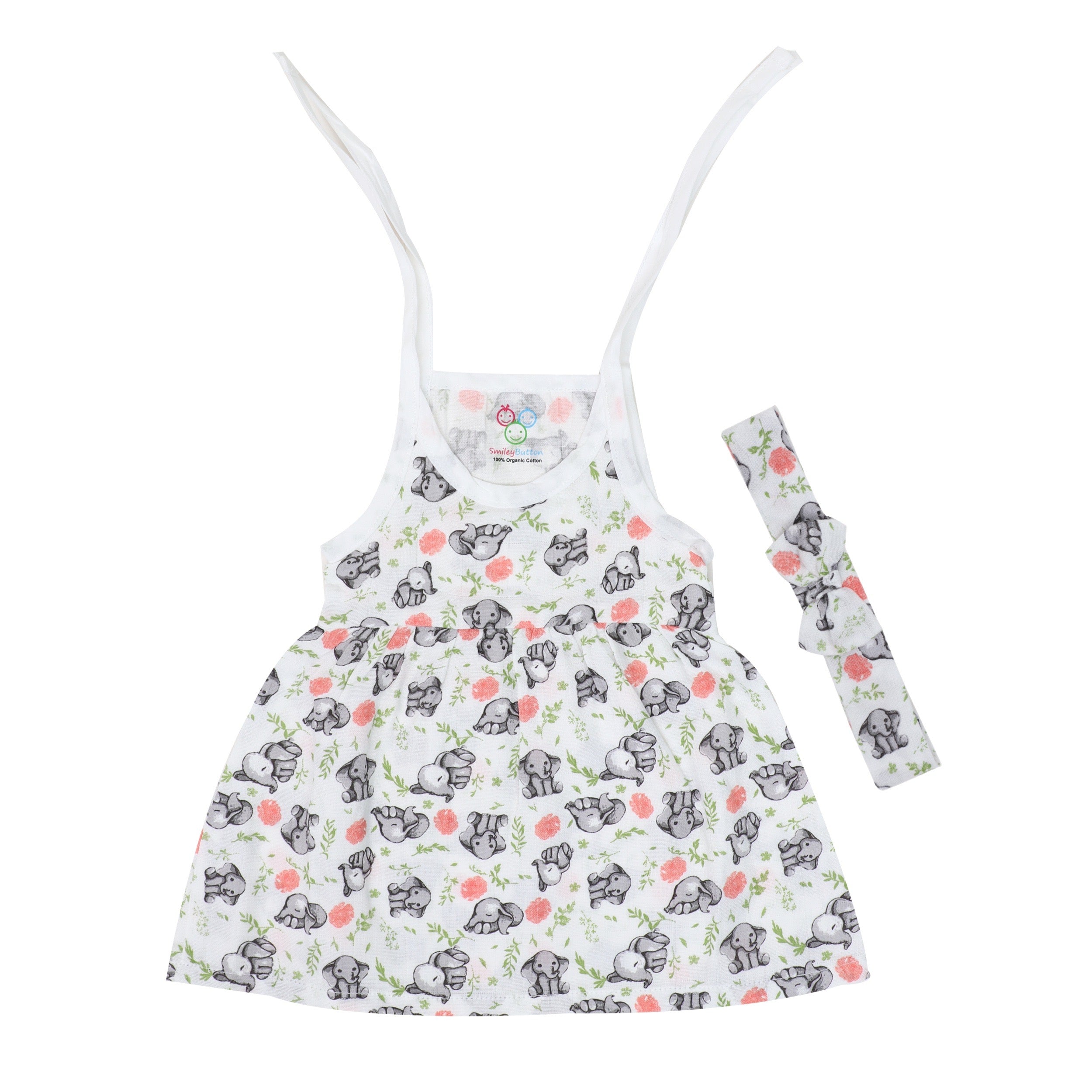 New Muslin Frock Jabla With Bow