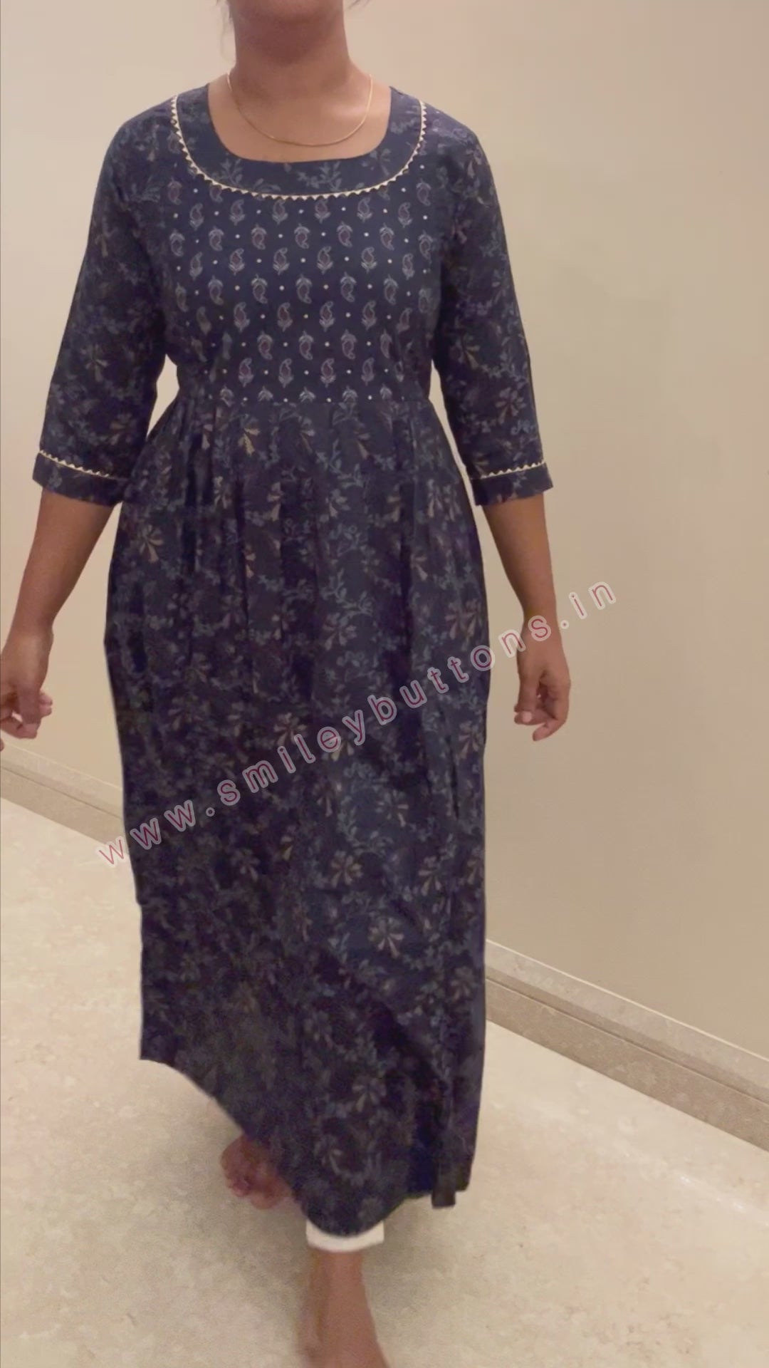 Sale | Feeding Kurti - Navy