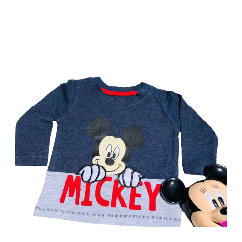 T-Shirt - Blue Mickey | Buy Baby Boys T-shirts & Tops at Best Price in India - Smiley Buttons
