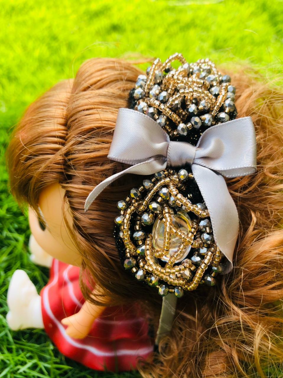 Headband - Rose | Buy Beautiful Headbands for Girls | Smiley Buttons