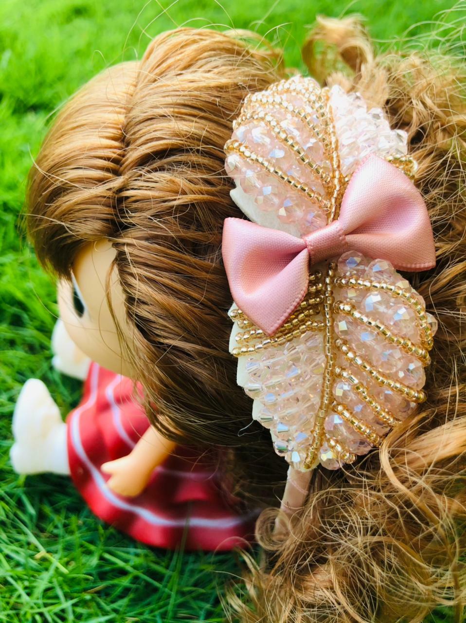 Headband - Twisted Leaf | Buy Hair Accessories for Baby Girl | Smiley Buttons