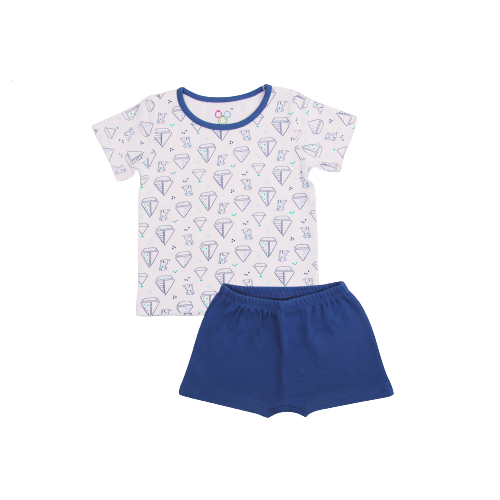 T-Shirt & Shorts - Boat | Buy Cotton T-Shirt & Short Combo at Best Price Online | Smiley Buttons