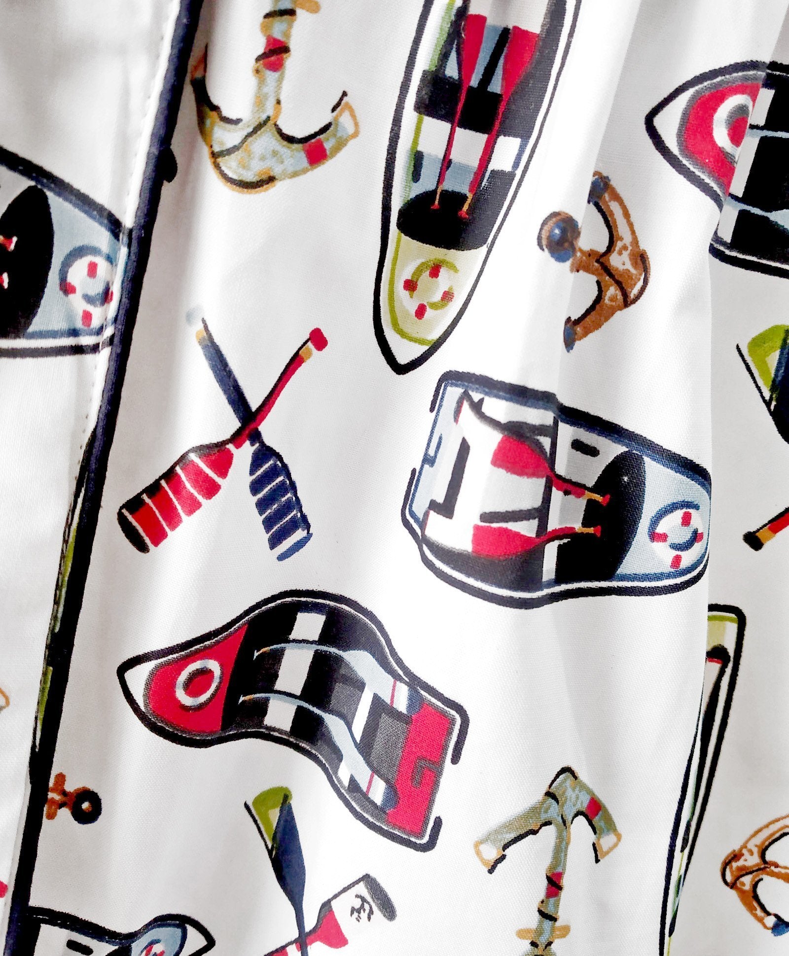 Frock - Boat | Boat Print Girls Frock