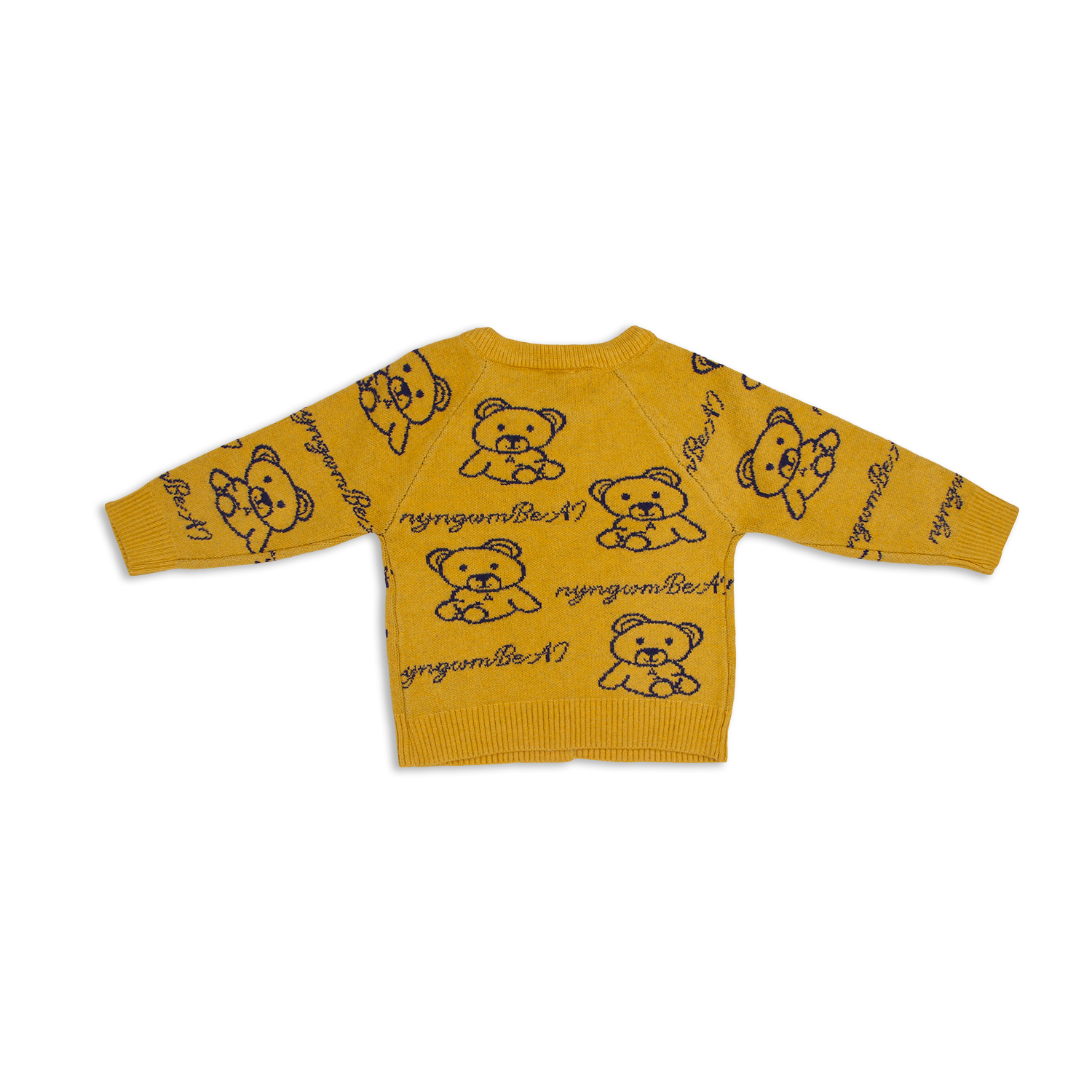 Sweater - Mustard Teddy | Buy Soft  Baby Sweater for Infant Boys at Best Prices | Smiley Buttons