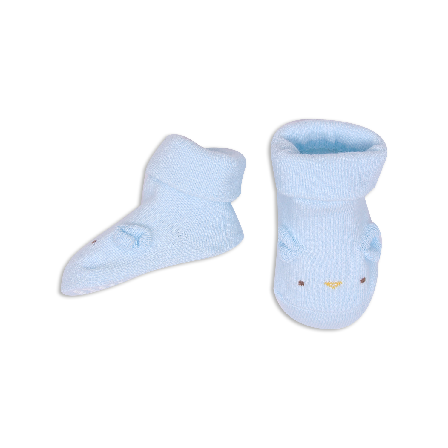 Baby Socks - Blue Ear | Buy Cotton Socks For Infant Baby Girl | Smiley Buttons