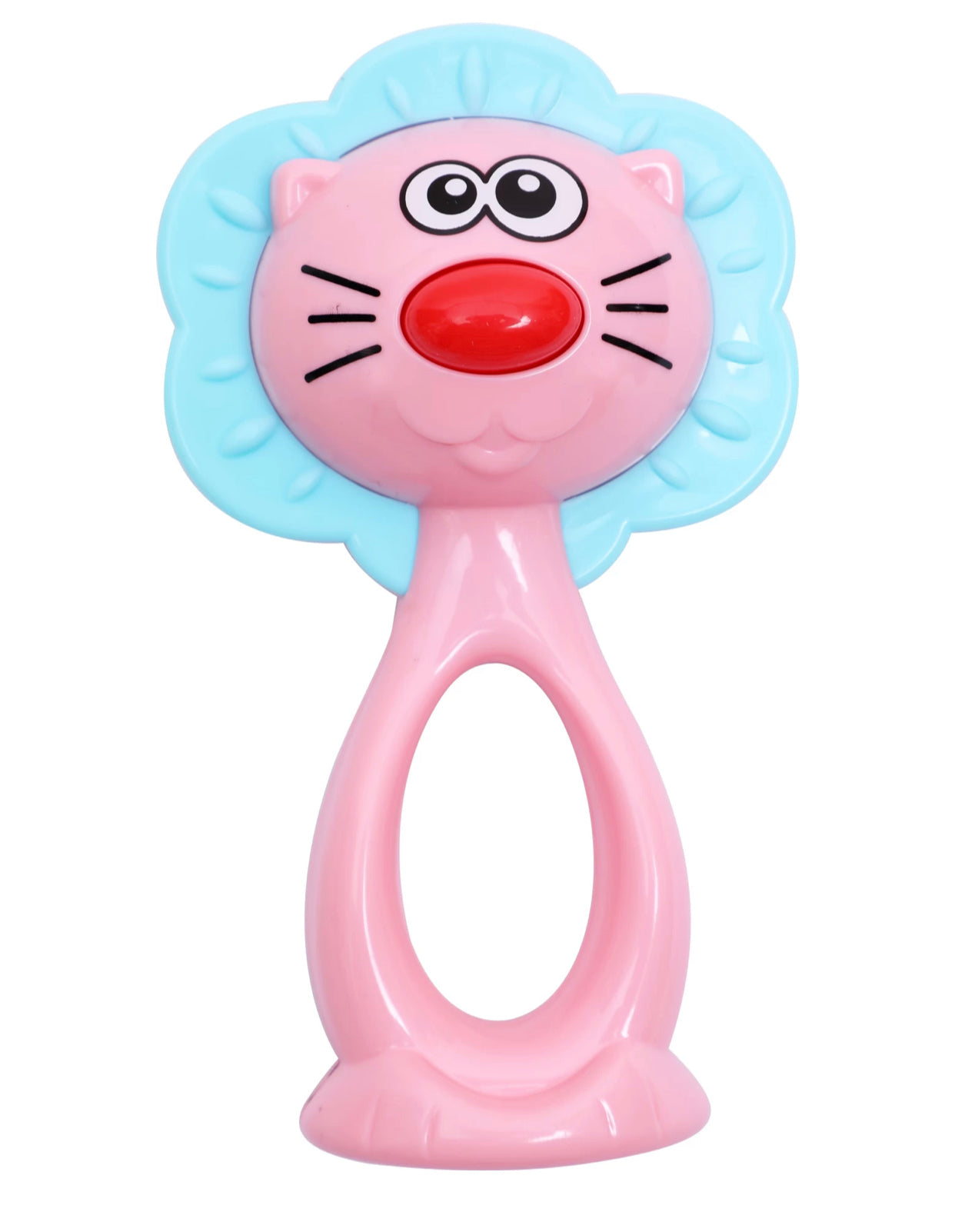 Pink Baby Raddle Buy Rattle Toy For Newborn Baby Online | Smiley Buttons