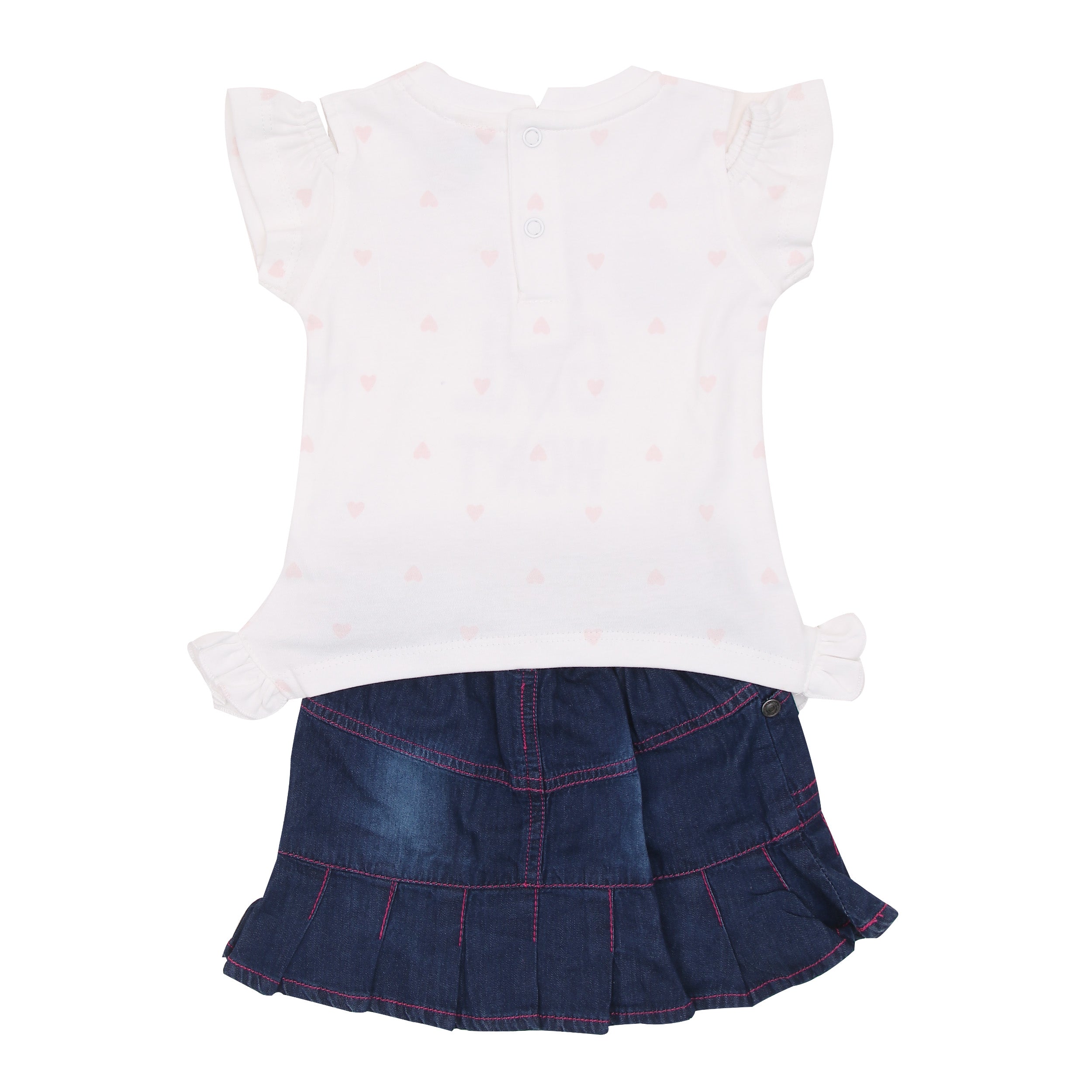 Skirt and Top - This Girls Won’t Stop | Buy Skirt & Top For Infant Baby Girl Online In India | Smiley Buttons