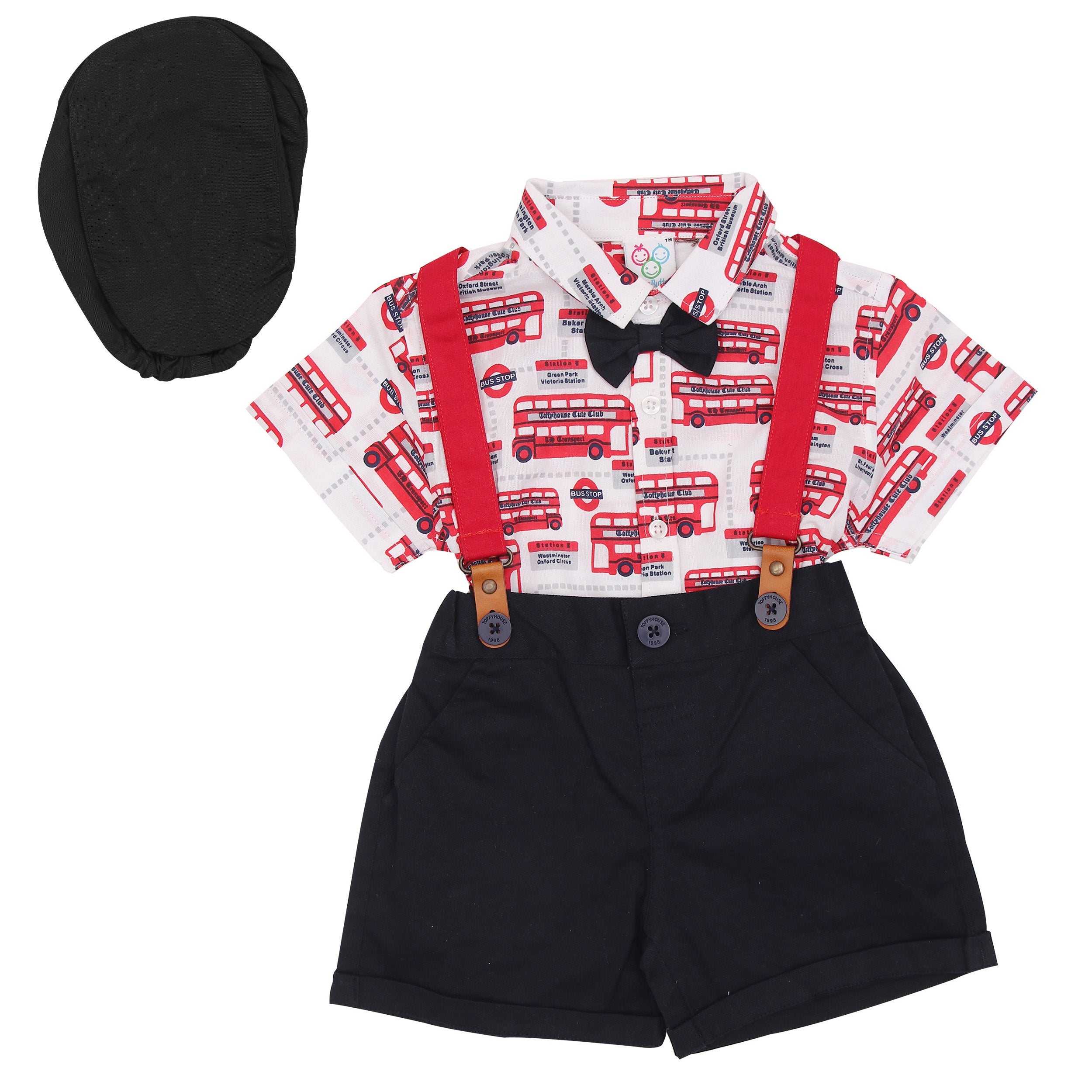 Classic Suit with Cap - Car | Buy Suits for 24-36 Months Baby Boy at Best Prices | Smiley Buttons