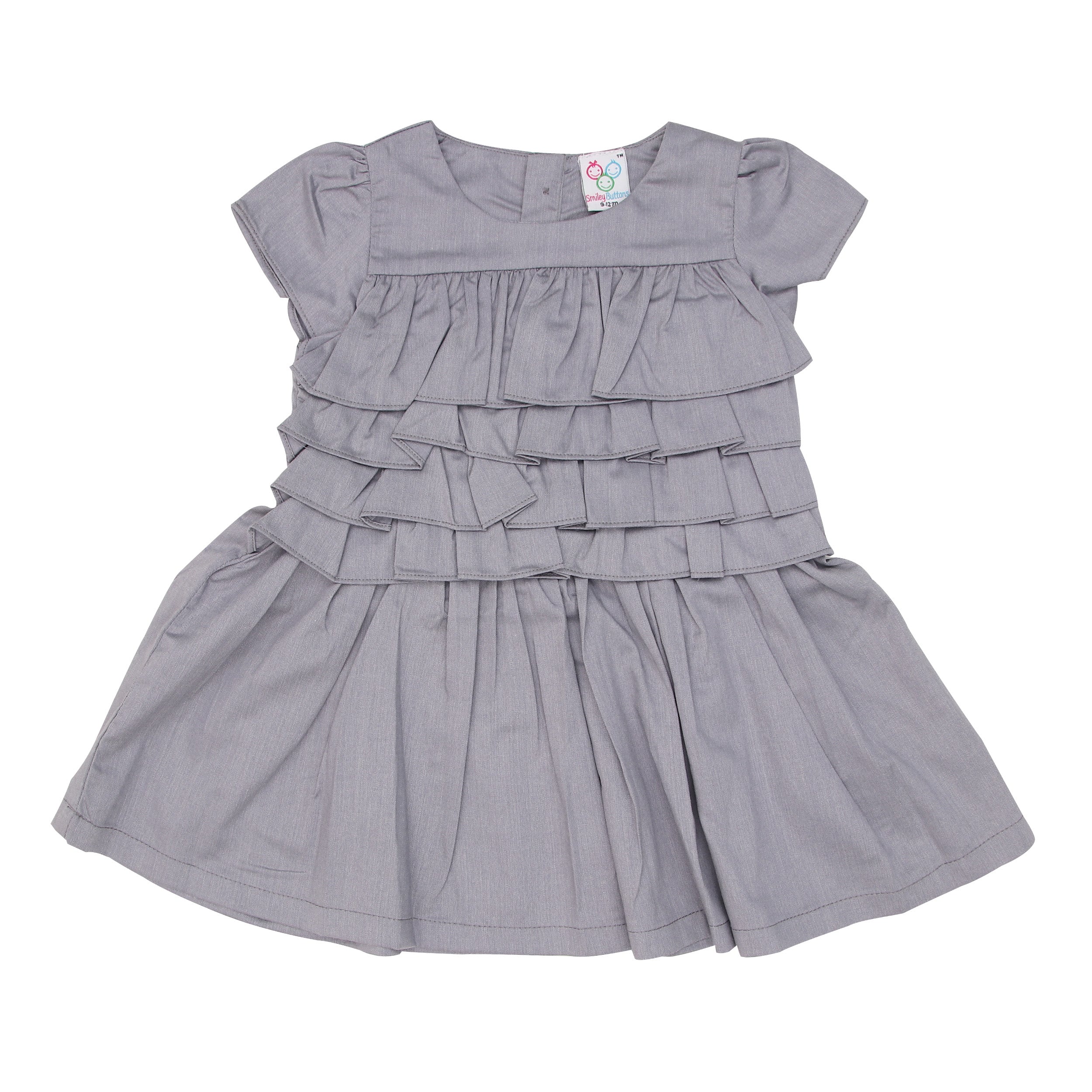 Frock - Grey | Buy Frocks For Newborn Baby Girl Online In India At Best Prices