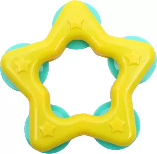 Baby Rattle - Star - Yellow | Buy Rattles Toys For Newborn Baby Online At Best Prices In India 